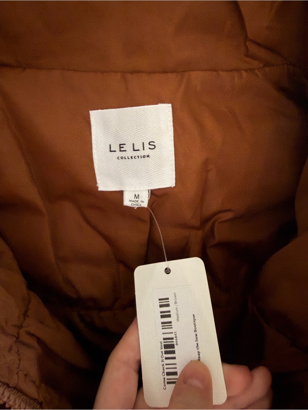 Women's Rust-Brown Puffer Jacket
